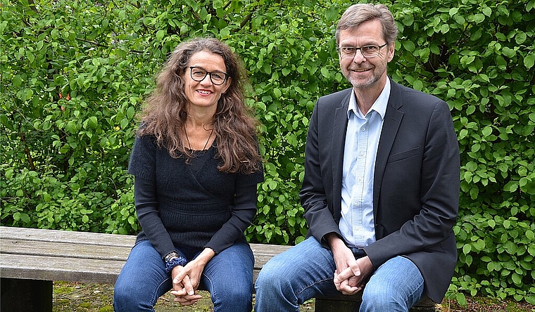 Cornelia Dinh-Sommer und Andreas Brun setzen sich für eine Oltner Notschlafstelle ab Herbst 2017 ein. (Bild: vwe)