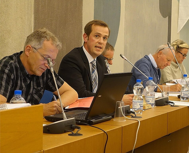Führte das Parlament während eines Jahres durch die Geschäfte: Parlamentspräsident Matthias Borner. (Bild: ZVG)