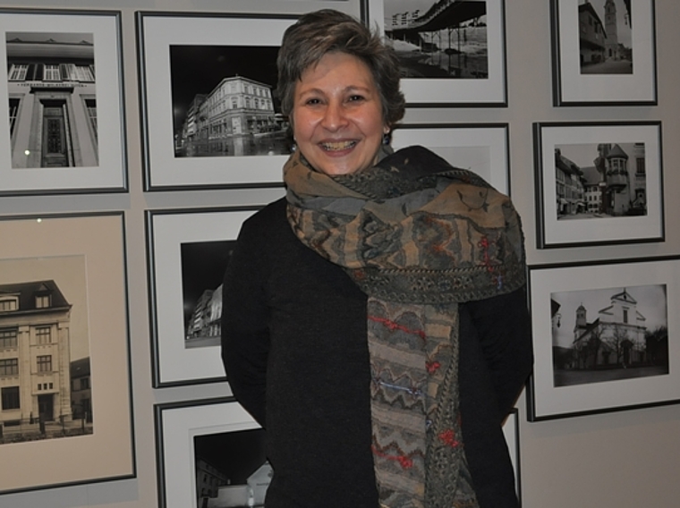 Luisa Bertolaccini, die neue Leiterin des Historischen Museums Olten, betrachtet das Projekt «Haus der Museen» als Chance - vor allem für das sanierungsbedürftige Gebäude ihres Museums an der Konradstrasse 7. (Bild: vwe)