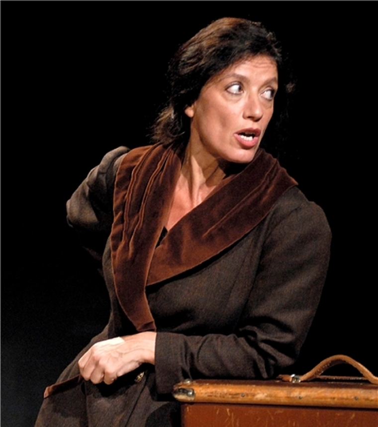 Die Schauspielerin Graziella Rossi zeigt das szenische Monodrama «Sabina Spielrein». (Bild: ZVG)