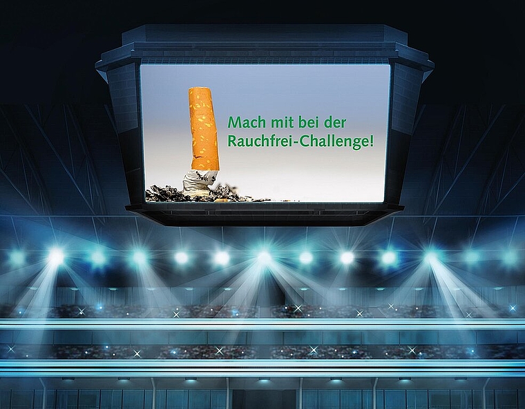Rauchfrei-Challenge vom EHCO. (Bild: ZVG)