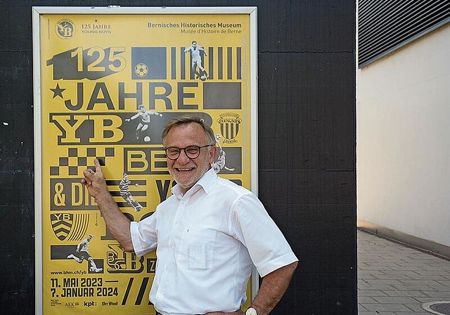 Der Wangner Roland Schönenberger hat die mittlerweile 125-jährige YB-Historie entscheidend mitgeprägt. (Bild: Philipp Kissling)