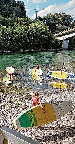 Sicherheit wird grossgeschrieben: Szene aus einem Kurs des NC Aarburg. (Bild: ZVG)
