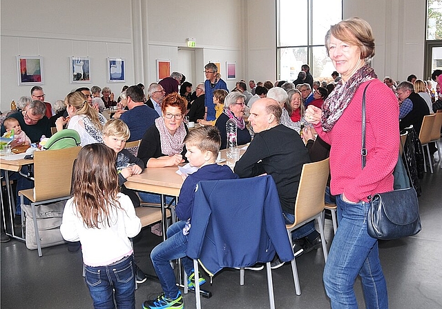 170 Besucher machten den Suppentag zu einem vollen Erfolg. (Bild: ZVG)
