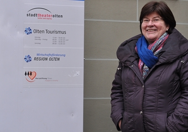 Monique Rudolf von Rohr liebt die Stadt Olten und ihr vielfältiges kulturelles Angebot. (Bild: B. Beyeler)