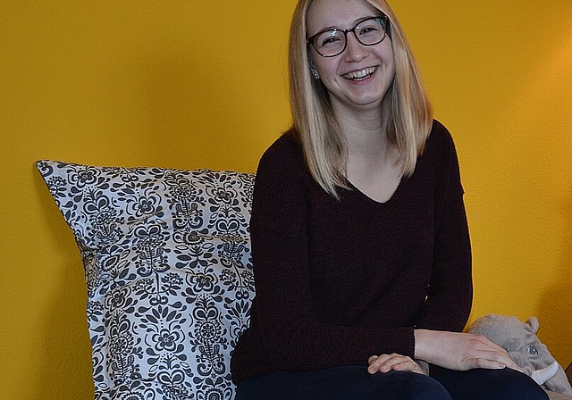 Vera Wermuth kam der Liebe wegen nach Olten und fühlt sich hier puddelwohl: «Diese Stadt wird von Auswärtigen enorm unterschätzt.» (Bild: vwe)