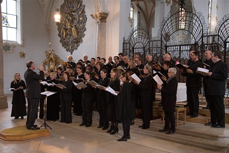 Am kommenden Samstag, 16. Dezember besuchen die bekannten Solothurner Vokalisten erneut die Johanneskirche in Trimbach. (Bild: ZVG)