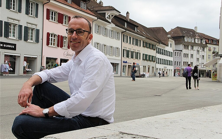 Der Quartierentwickler Tom Steiner setzt sich für die Belebung der Kirchgasse ein. mim)