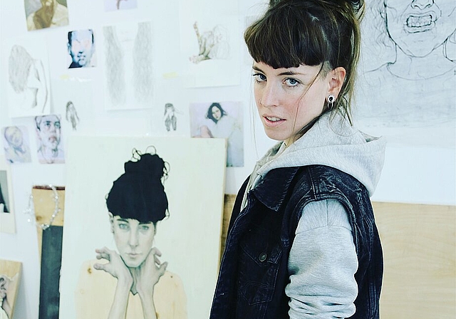 Bringt die menschlichen Emotionen vereinfacht auf Papier: Illustratorin Antonia Vögeli. (Bild: ZVG)
