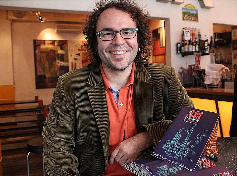 Anstrengende, aber auch freudige Tage für den Vereinspräsidenten Raymond Plüss und die übrigen Mitglieder des Vereins Jazz in Olten. mim)