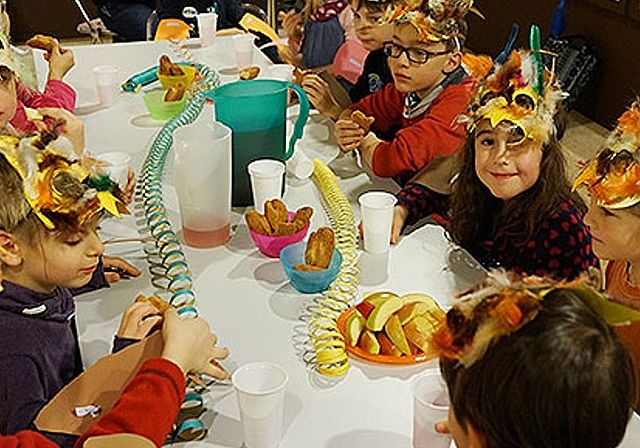 Die Fasnachtsworkshops im Naturmuseum sind immer gut besucht. (Bild: ZVG)
