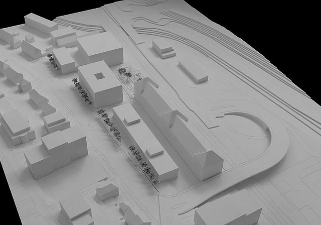 Stadtrat will nicht von der Verdichtung auf dem Usego-Areal abrücken. (Bild: ZVG)