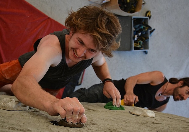 Bald schön könnte am Standort der alten Brocki in der Oltner Industrie geklettert werden. (Bild: vwe)