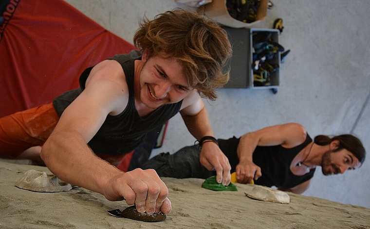 Bald schön könnte am Standort der alten Brocki in der Oltner Industrie geklettert werden. (Bild: vwe)