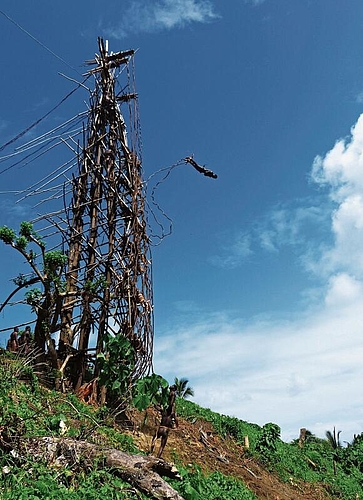 Die Land Divers sollen das Bungee-Jumping «erfunden» haben. (Bild: Raphael Fischer)