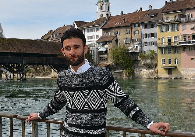 Ismail Said hat sich in Olten gut eingelebt. Lange in der Eisenbahnerstadt bleiben darf er aber wahrscheinlich nicht mehr. (Bild: vwe)