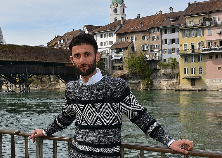 Ismail Said hat sich in Olten gut eingelebt. Lange in der Eisenbahnerstadt bleiben darf er aber wahrscheinlich nicht mehr. (Bild: vwe)