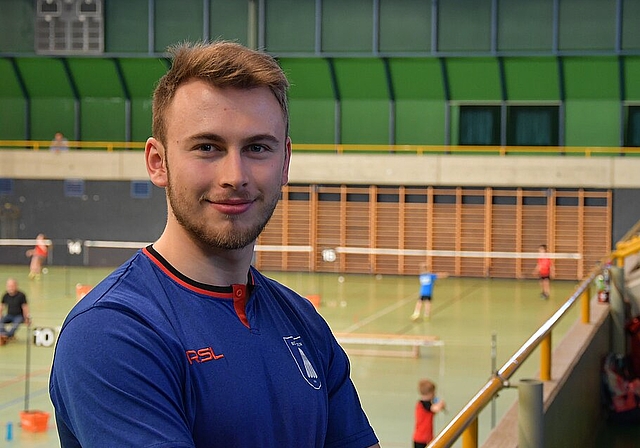OK-Präsident Jon Hofstetter in der Stadthalle in Olten, wo am Samstag und Sonntag, 22. und 23. Februar der Oltner Cup stattfindet. (Bild: ZVG)