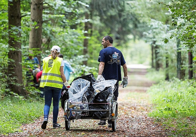 Waldputzete im Hardwald. (Bild: ZVG)