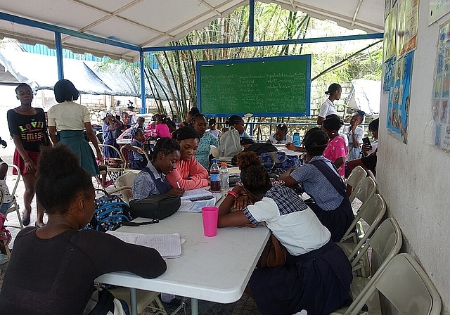 Das Horyzon-Bildungsprojekt in Haiti wird dieses Jahr vom Oltner 2-Lauf unterstützt. (Bild: ZVG)