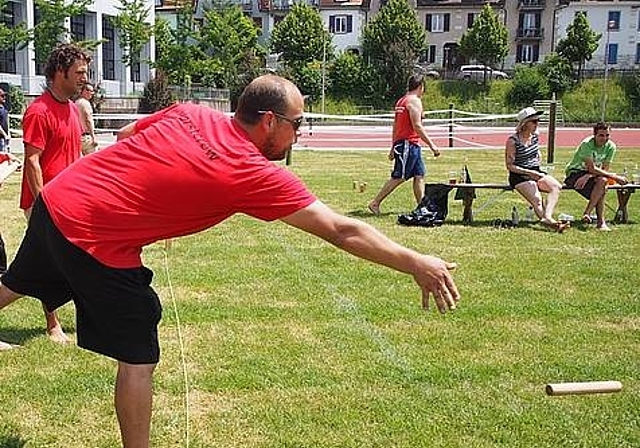 Der Kubb Klub Olten hat beschlossen, trotz der Lockerungen des Bundesrats, das Dreitannen-Open 2020 vom 20. Juni definitiv abzusagen. (Bild: ZVG)