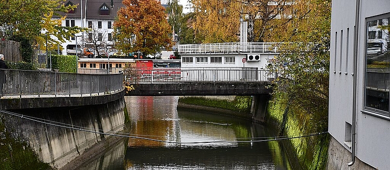 Ab dem kommenden Jahr wird unter anderen auch die chemische Wasserqualität der Dünnern in Olten mit automatischen Messstationen überwacht. (Bild: frabei)