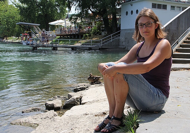 Bereit für die weite Welt: Gabriela Strähl möchte auf ihrem Auslandaufenthalt Reiseerfahrungen sammeln, ihr Spanisch verbessern und neue Leute kennenlernen. mim) 