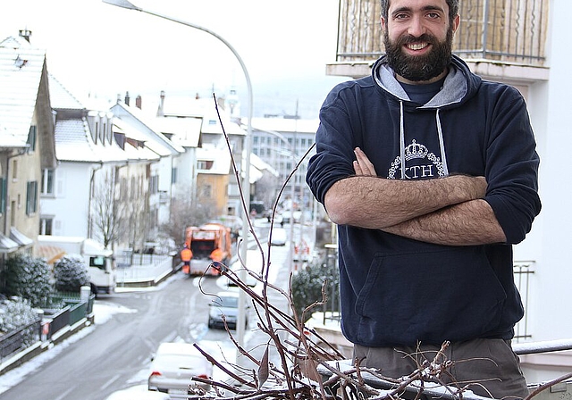 Raphael Schär ist überzeugt, dass das kleinstädtische Olten mehr zu bieten hat als einen möglichst tiefen Steuerfuss. (Bild: Sonja Furter)