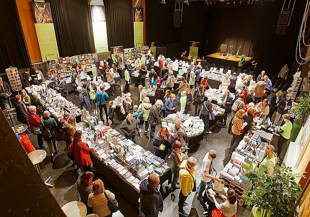 Literatur im Fokus: Vom Donnerstag, 29. Oktober bis Sonntag, 1. November findet bereits zum vierten Mal das Buchfestival Olten in der Schützi statt. (Bild: ZVG)