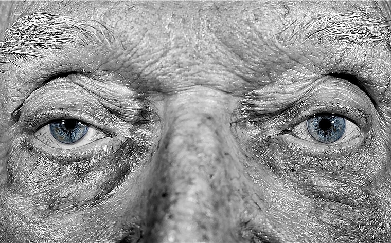 Der Fotograf André Albrecht hat den ältesten Starrkircher porträtiert: Hagmann’s Grossvater. Eine geglückte Zusammenarbeit ohne Zusammenarbeit. (Bild: André Albrecht)