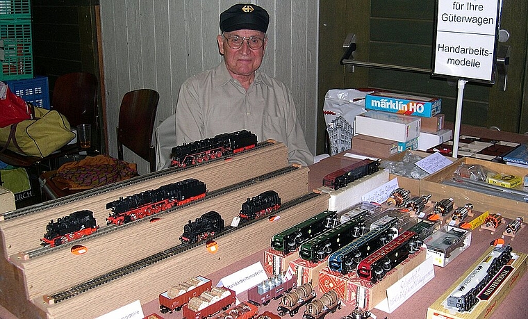 Die 36. Grosse Oltner Modelleisenbahn-, Modellauto- und Spielzeugbörse lässt nicht nur die Herzen von Eisenbahn-Fans höherschlagen. (Bild: ZVG)