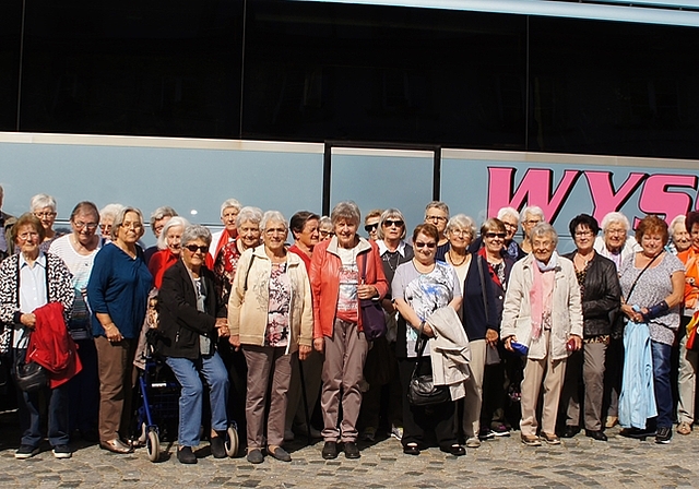 42 Wangnerinnen und Wangner waren an der Senioren-Treff-Reise dabei. (Bild: ZVG)
