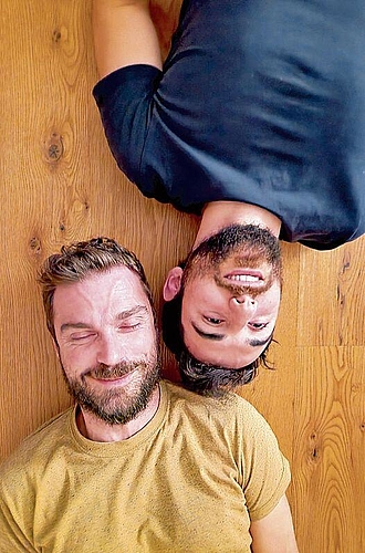 Das Duo Piccolo. (Bild: ZVG)
