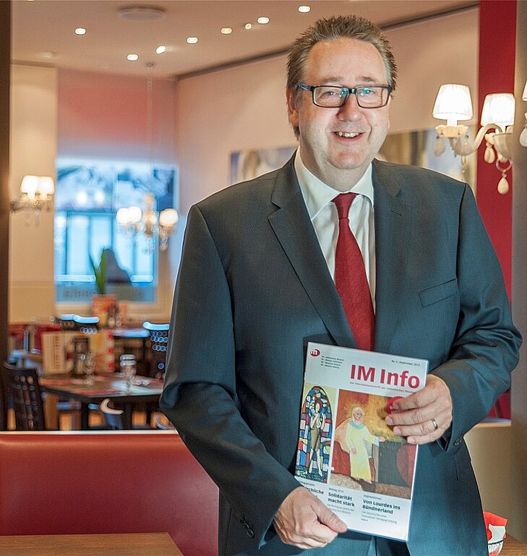 «Wir wollen keine anonyme Grossorganisation sein, uns soll man spüren», sagt Adrian Kempf. Patricia Schoch)
