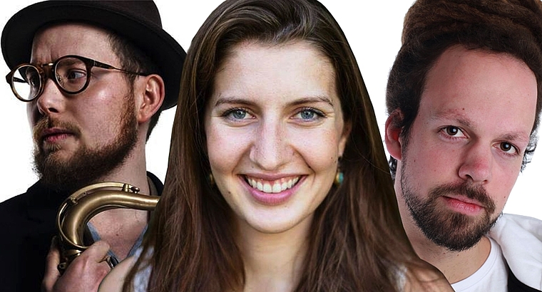 Experimentierfreude zeigen die Musiker Simon Spiess, Elian Zeitel und Collie Herb am Samstag, 5. August am OltenAir. (Bild: ZVG)