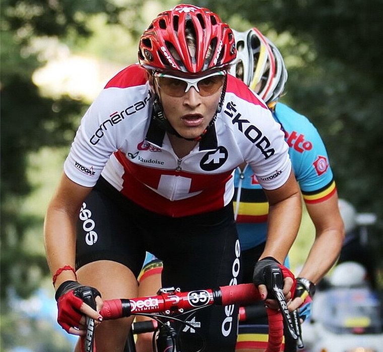 Doris Schweizer an der diesjährigen WM in Florenz. ZVG)