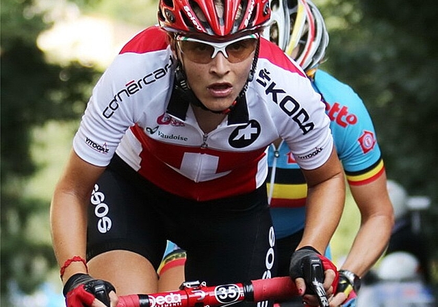 Doris Schweizer an der diesjährigen WM in Florenz. ZVG)