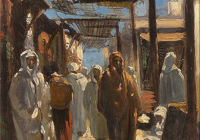 In der neuen Ausstellung sind neben zeitgenössischer Kunst auch Gemälde von Frank Buchser aus dem 19. Jahrhundert zu bestaunen. (Bild: ZVG)