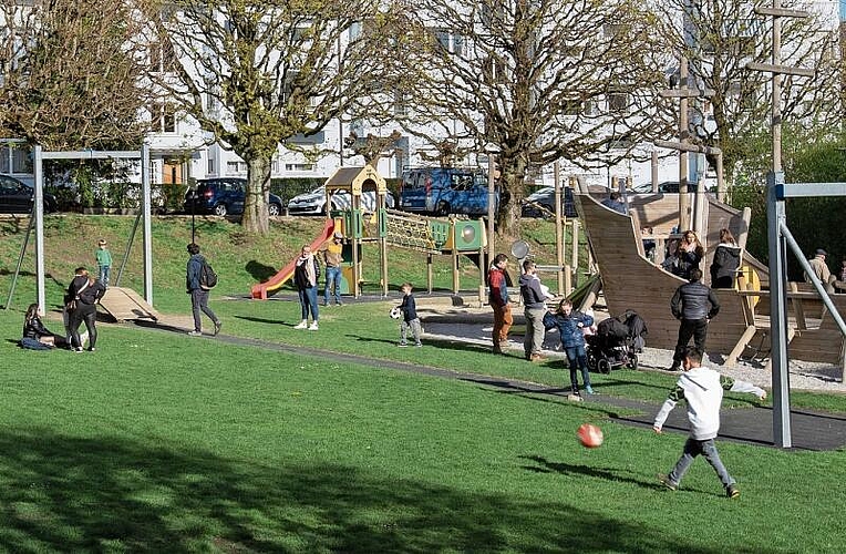 Auf der Trottermatte herrscht reger Spielbetrieb.