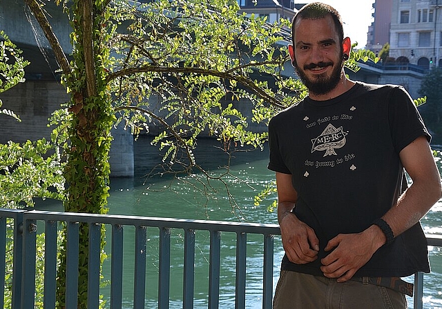 Dominik Hohl weiss, wie er alleine in der Wildnis überleben könnte. (Bild: B. Beyeler) 