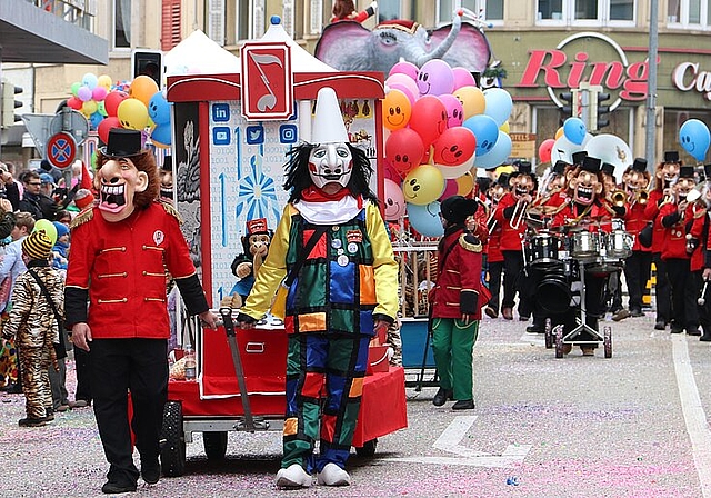 Eine Fasnacht unter dem Patronat der FUKO wird es im nächsten Jahr nicht geben. (Bild: mim/Archiv Fasnacht 2019)