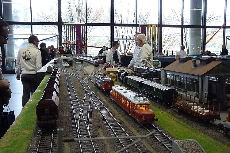 Eine selten anzutreffende Modelleisenbahnanlage: Die Spur-0 in Genf. (Bild: ZVG)
