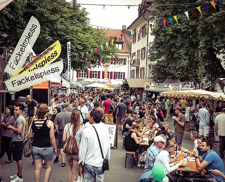 Ab Freitag, 24. Mai gibt es wieder Leckeres in der Innenstadt von Olten. (Bild: ZVG)