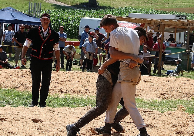 Bei der Familie Hengartner stehen am 1. August Schwingen und Brunchen auf dem Programm. (Bild: mim/Engelberg)