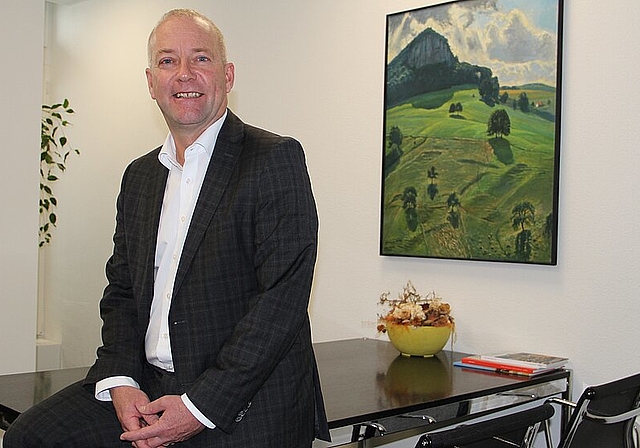 Stadtpräsident Martin Wey möchte im neuen Jahr vermehrt das Positive der Stadt Olten transportieren. (Bild: mim)