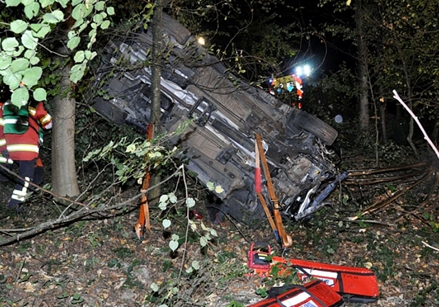 Der schwere Verkehrsunfall in Gretzenbach fordert zwei Tote. (Bild: ZVG)