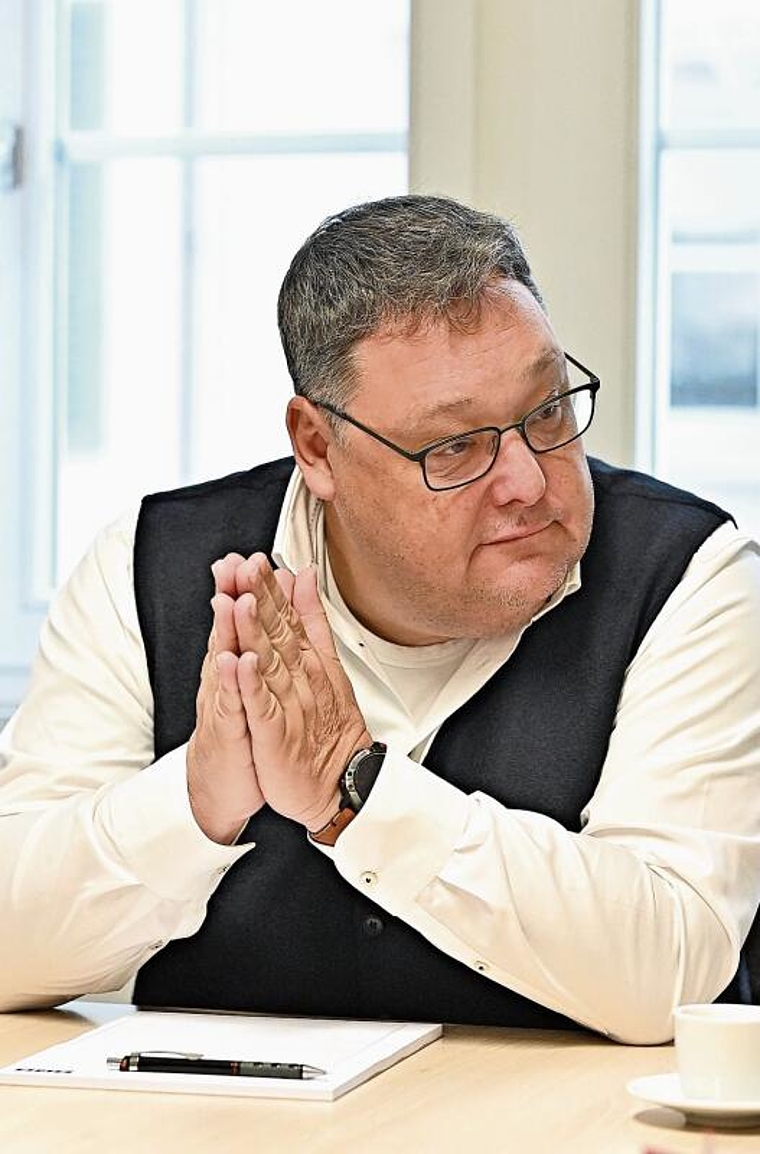 Marc Thommen, VR-Präsident der EHC Olten AG, sagt: «Ein Aufstieg wäre keine schwierigere Aufgabe gewesen als nochmals eine Swiss-League-Saison.» (Bild: Archiv BKO)