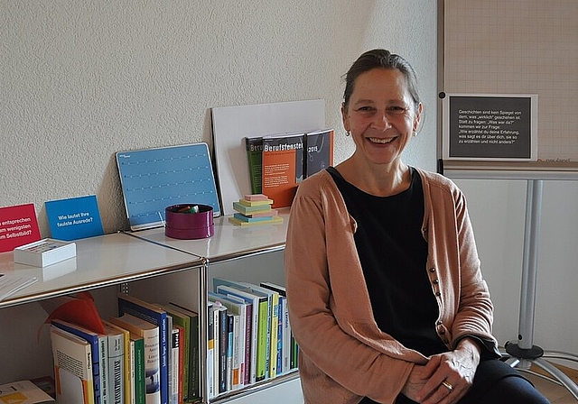 Annette Lehmann war in ihrem Leben schon in diversen Berufsfeldern tätig, bis sie zur Laufbahnberatung kam. B. Beyeler) 