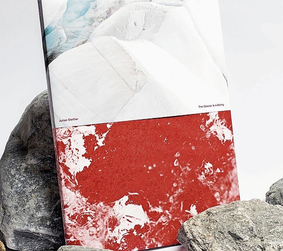 Das Buch «The Glacier Is a Being» zeigt Gletscher nicht als Phänomene, sondern als Wesen. (Bild: ZVG)