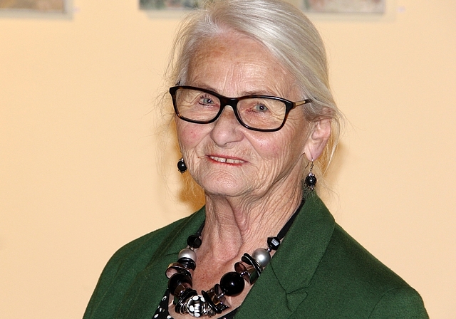 Ihr ganzes Leben hat Katharina Menin in der Dreitannenstadt verbracht. «Dort, wo man mich hinstellt, baue ich ein Nest.» (Bild: S. Furter)